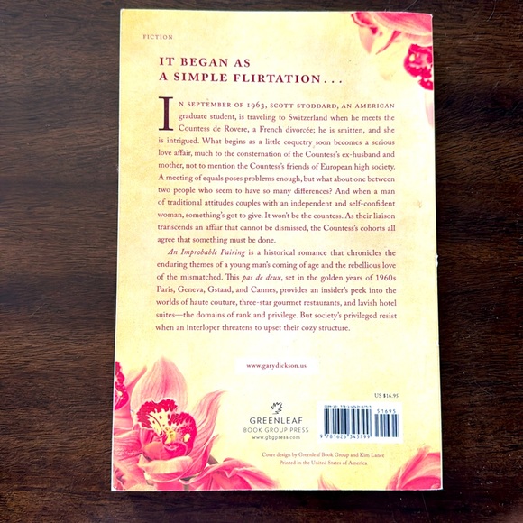 Book a Novel An Improbable Pairing by Gary Dickson - Picture 3 of 3